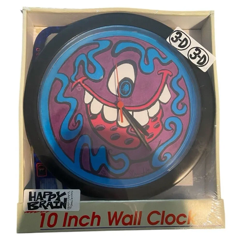 Keith “Scramble” Campbell Atico 3-D Wall Clocks- New Old Stock